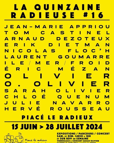 La quinzaine radieuse
