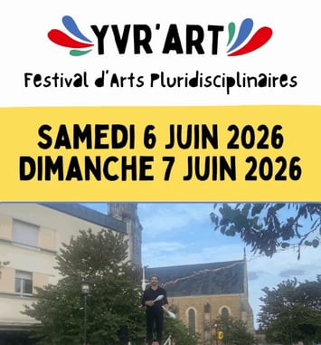 Festival Yvr'Art 2026 affiche