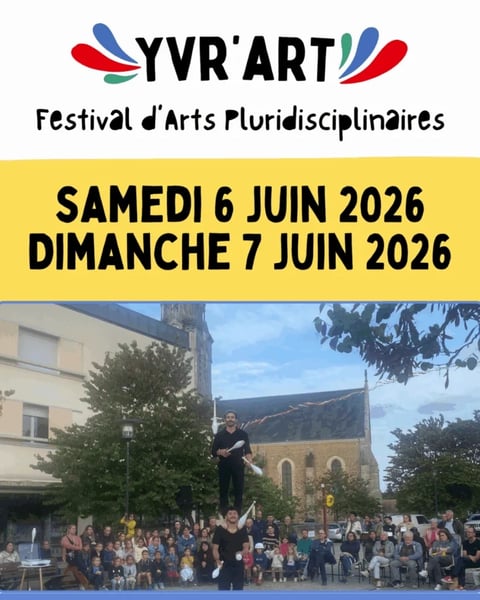 Festival Yvr'Art 2026 affiche