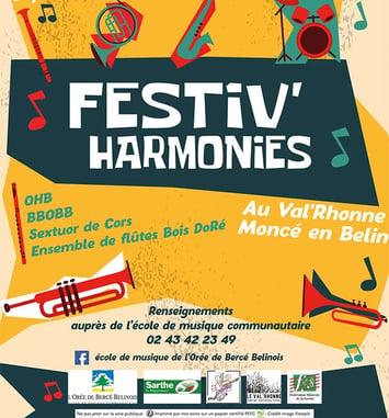 Festiv'Harmonies 2026 affiche