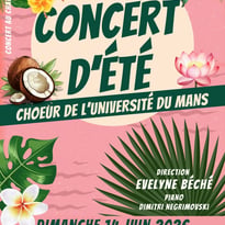 Concert d'été du Choeur de l'Université du Mans