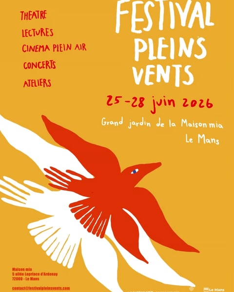 Festival Pleins Vents 2026 affiche