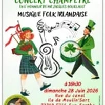 Concert Champêtre Musique Folk Irlandaise en l'honneur de Jacques Bouillault