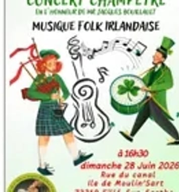 Concert Champêtre Musique Folk Irlandaise en l'honneur de Jacques Bouillault