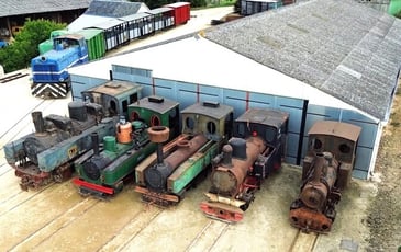 Dépôt ferroviaire à voie étroite de la Pinelière
