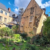 Visite du Potagenêt, jardin partagé