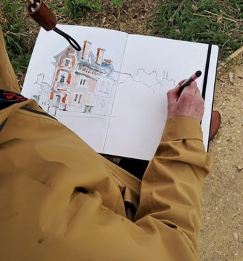 L'art du croquis urbain