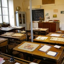 Visite de l'Ancienne École (école-musée) du Grez