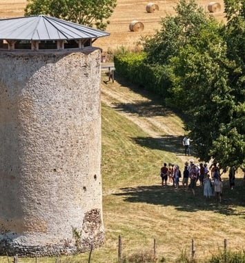 Visite de la cour du Tronchet