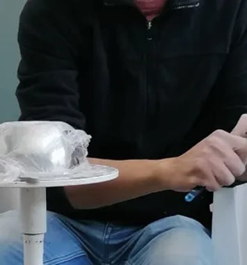 Démonstration d'artisan