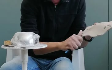 Démonstration d'artisan