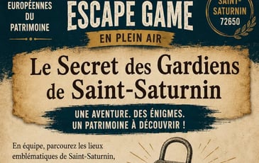 Escape Game - Journées du Patrimoine