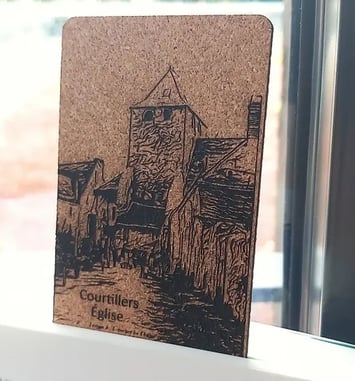 Atelier fablab : réalisez votre marque-page gravé