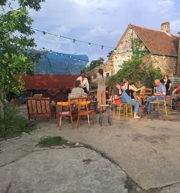 Chantier participatif, visite, film éco-construction et table ronde, avec Maisons Paysannes de la Sarthe