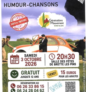 "Rires avant tout" spectacle Music-hall avec Pascal Fleury