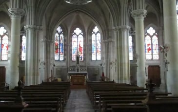 Visite des chapelles et du château du collège St Jean-Baptiste de la Salle, Teloché