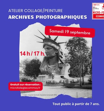 Atelier réinterpréter les archives photographiques