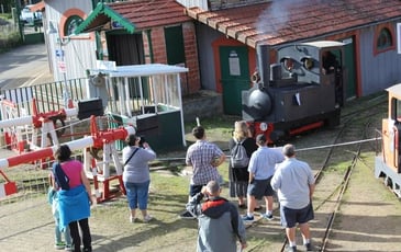 Voyage en train et visite du Muséotrain