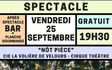 Spectacle "Nôt'pièce"