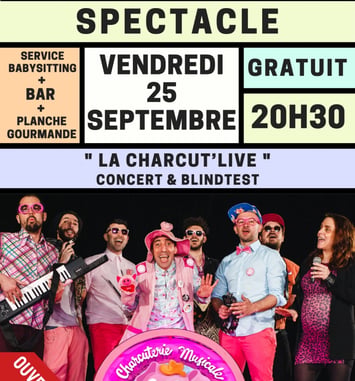 Quizz musical live - Charcut'Live par la charcuterie musicale