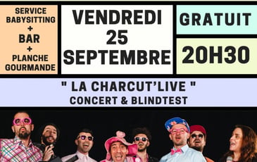 Quizz musical live - Charcut'Live par la charcuterie musicale