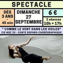Spectacle "Comme le vent dans les voiles" par la Cie NGC25