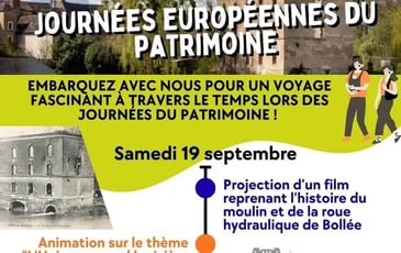Animation sur le thème de "L'Huisne" et exposition de documents et photos sur les fêtes populaires de Montfort-le-Gesnois