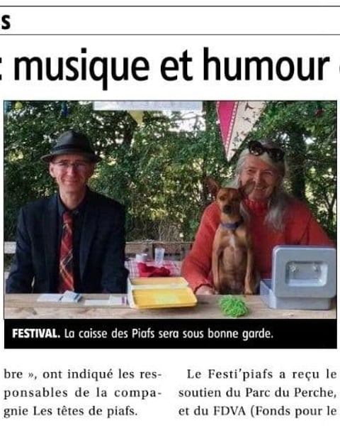 Concert "Portraits" par Les Têtes de Piafs