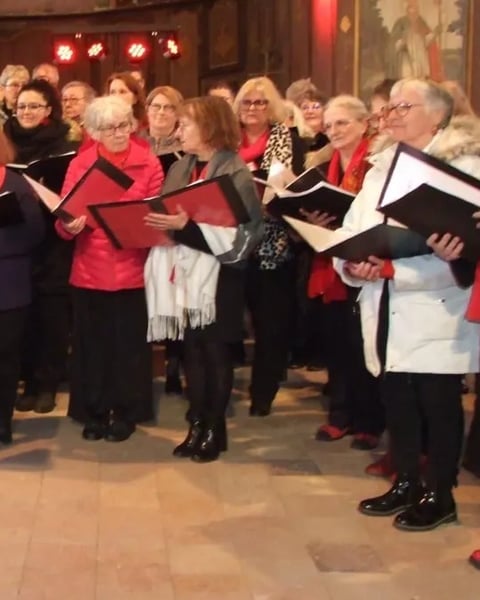Concert de Noël de la chorale Épichoeur avec les Saxonautes