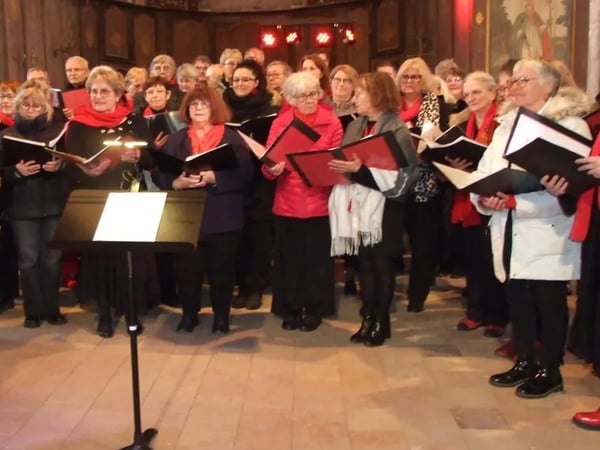 Concert de Noël de la chorale Épichoeur avec les Saxonautes