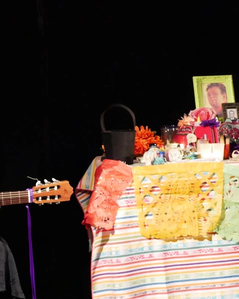 Spectacle "Frida y la muerte" par la Cie du Chat masqué