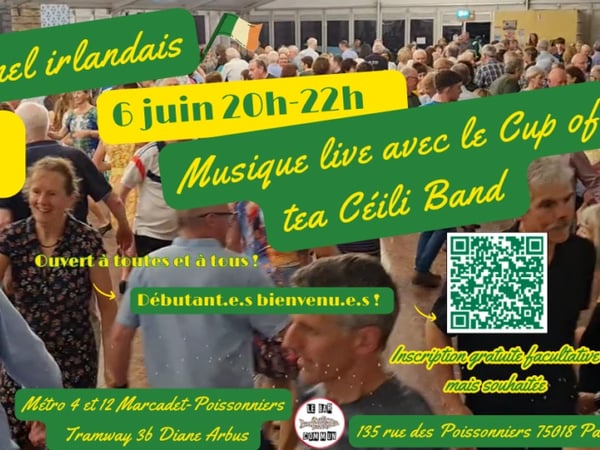 Festival Coup de Parquet 2026 - Bal traditionnel Irlandais 'Ceili'