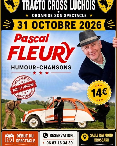 Pascal Fleury, Humour-Chansons