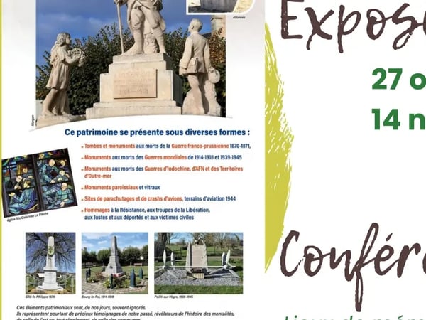 Exposition "Lieux de mémoire en Sarthe"
